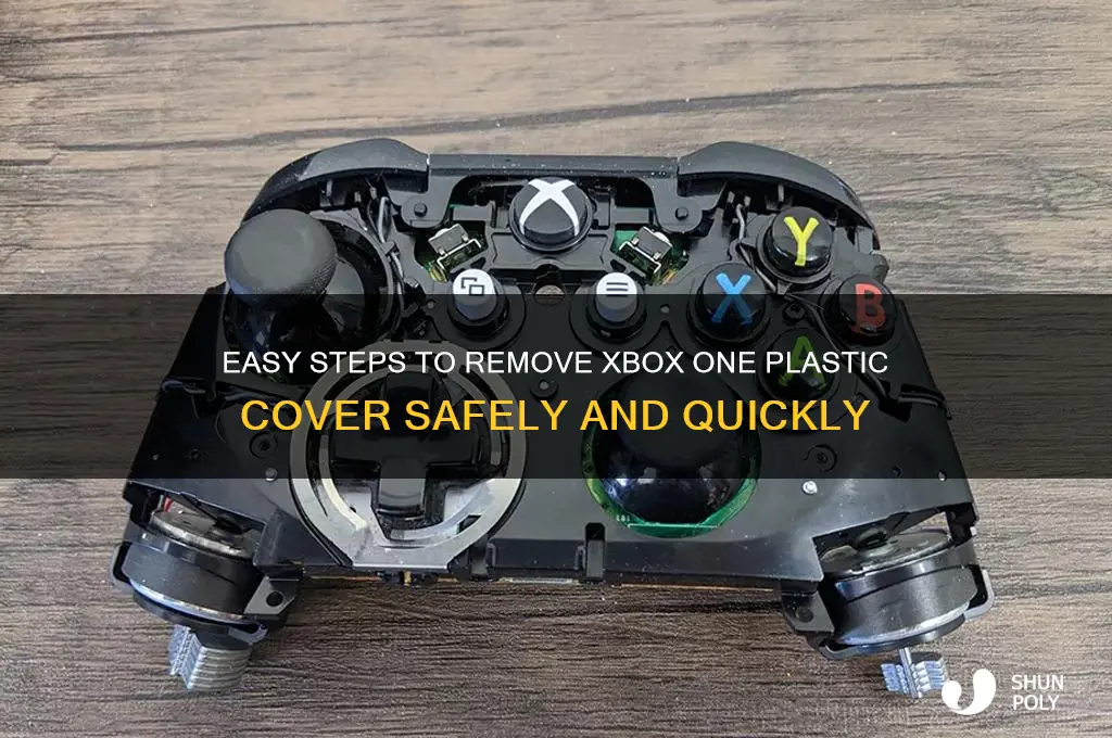 how to remove xbox one plastic cover