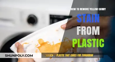 Effective Tips to Remove Yellow Curry Stains from Plastic Surfaces
