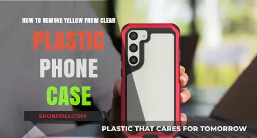 Restore Clarity: Removing Yellow Stains from Clear Plastic Phone Cases