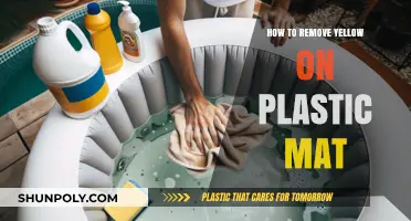 Effective Ways to Remove Yellow Stains from Plastic Mats Easily