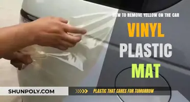 Effective Ways to Remove Yellow Stains from Car Vinyl Plastic Mats