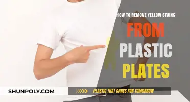 Effective Ways to Remove Yellow Stains from Plastic Plates Easily