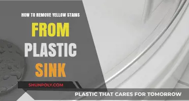 Effective Ways to Remove Yellow Stains from Your Plastic Sink