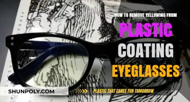 Restore Clarity: Removing Yellowing from Plastic-Coated Eyeglasses Easily