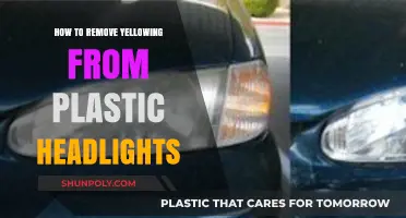 Restore Clarity: Effective Methods to Remove Yellowing from Plastic Headlights