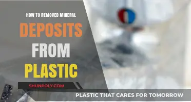 Effective Ways to Remove Mineral Deposits from Plastic Surfaces