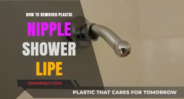 Easy DIY Guide: Removing Plastic Nipple Shower Lip in Simple Steps
