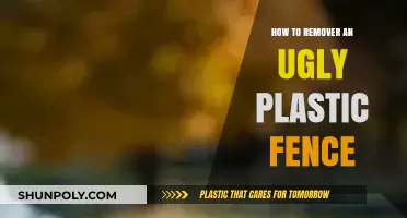 Transform Your Yard: Easy Steps to Remove an Ugly Plastic Fence