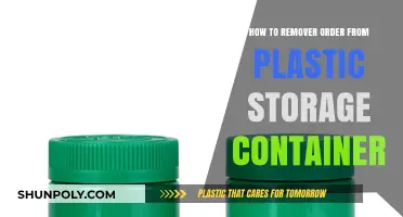 Eradicating Odors from Plastic Containers: Simple and Effective Methods