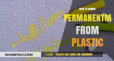 Erase Permanent Marker Stains from Plastic