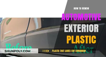 Renewing Car Plastic: Tips for a Fresh Look