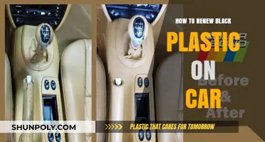 Renewing Black Plastic Trim: Easy DIY Guide for Cars