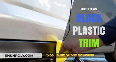 Reviving Black Plastic Trim: DIY Restoration Tips