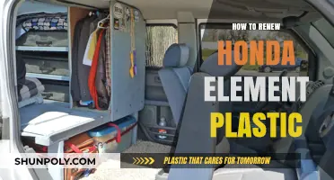 Renewing Honda Element Plastic: Tips and Tricks