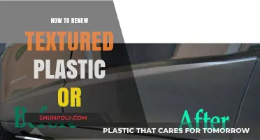 Renewing Textured Plastic: A Simple Guide to Restoring Surfaces