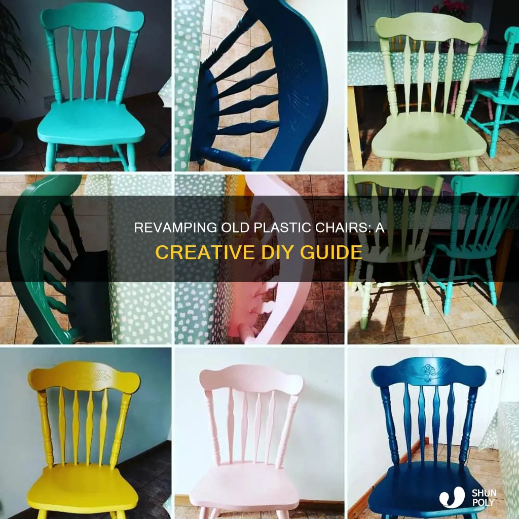how to renovate old plastic chairs