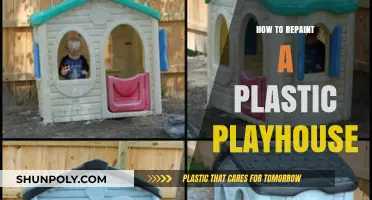 Transform Your Plastic Playhouse With a Fresh Coat of Paint