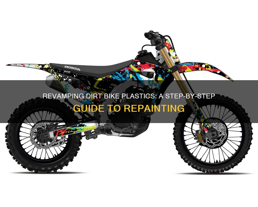 how to repaint dirt bike plastics