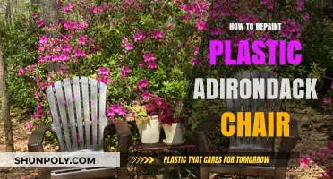 Revamping Your Plastic Adirondack Chair: A Fresh Coat of Paint