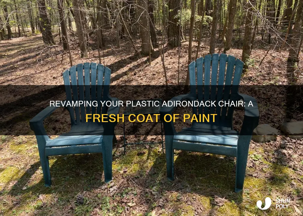 how to repaint plastic adirondack chair