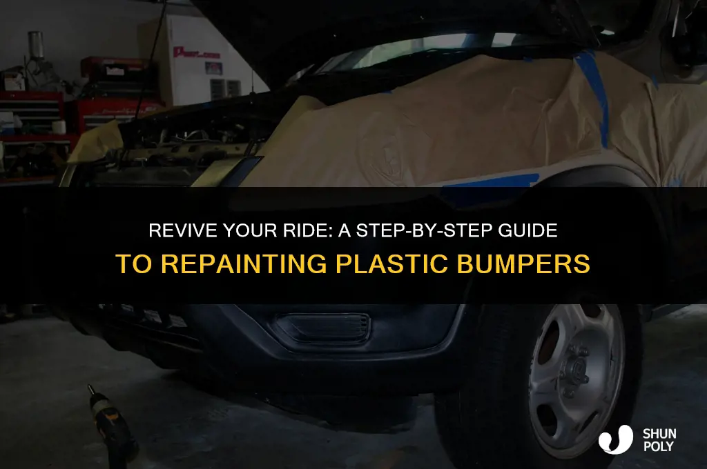 how to repaint plastic bumper