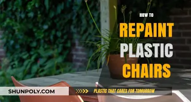 Revamp Your Plastic Chairs: A Step-by-Step Guide to Repainting