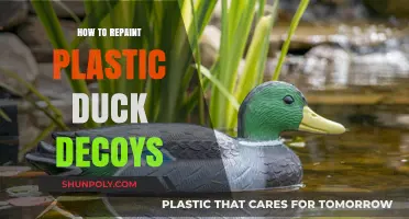 Plastic Duck Decoys: Repainting and Restoration