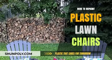 Revamping Plastic Lawn Chairs: A Fresh Coat of Paint