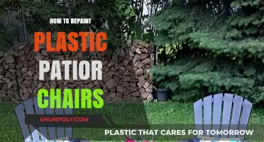Revamp Your Plastic Patio Chairs with a Fresh Coat of Paint
