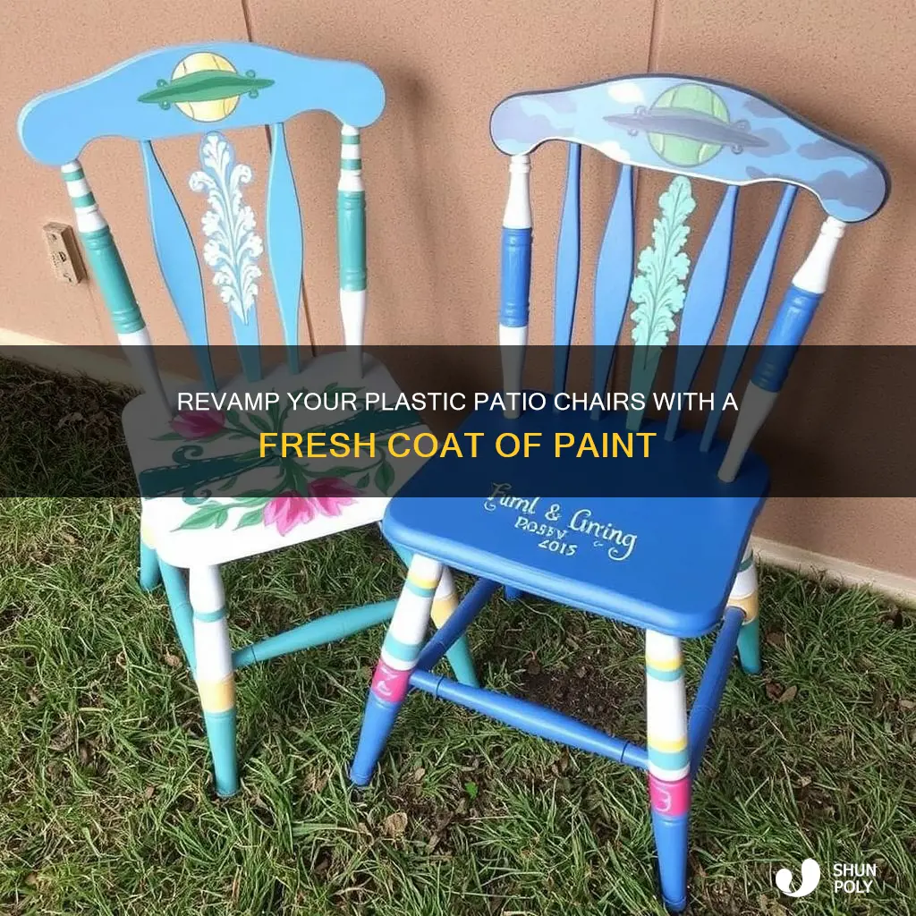 how to repaint plastic patior chairs
