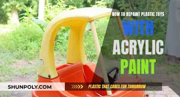 Revamping Plastic Toys: Acrylic Paint Makeover