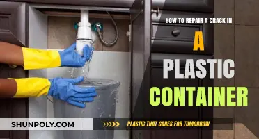 Repairing Cracked Plastic Containers: A Quick DIY Guide