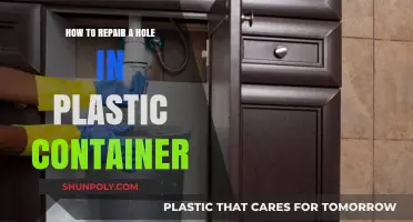 Fixing Holes in Plastic Containers: An Easy Guide