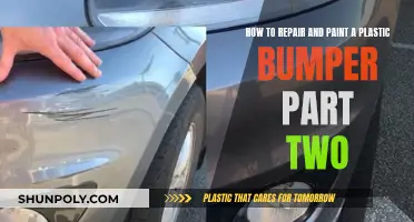 Repair and Paint Plastic Bumper: The Ultimate Guide (Part 2)