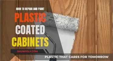 Repair and Paint Plastic-Coated Cabinets Like a Pro