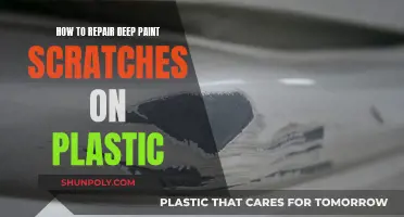 Repairing Deep Paint Scratches on Plastic: A Comprehensive Guide