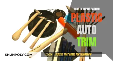Repairing Painted Plastic Auto Trim: A Step-by-Step Guide
