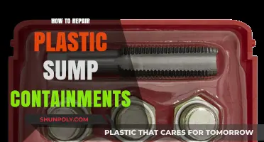 Repairing Plastic Sump Containments: A Step-by-Step Guide