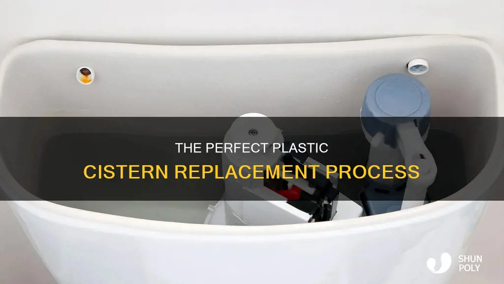 how to replace a plastic toilet cistern