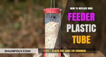 Replacing Bird Feeder Tubes: An Easy DIY Guide