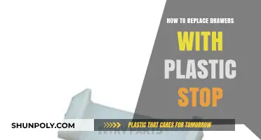 Replacing Drawers: Plastic Stop Installation Guide