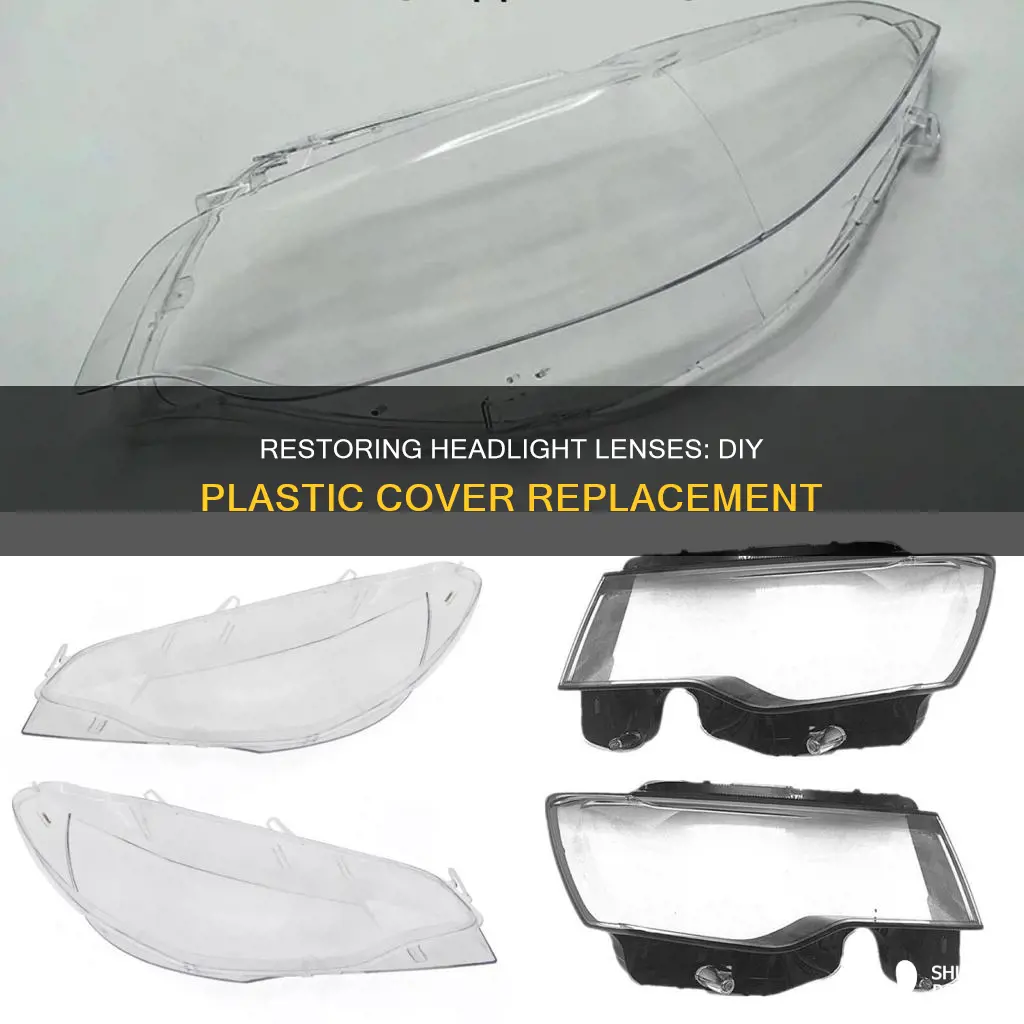 how to replace headlight lens plastic covers