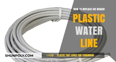 DIY Guide: Replacing Your Ice Maker's Plastic Water Line Easily