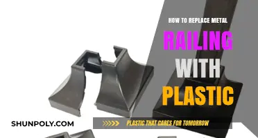 Switching Metal Railing with Plastic: A Cost-Effective Upgrade