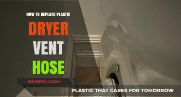 The Right Way to Replace Plastic Dryer Vent Hose