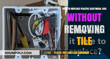 Replace Plastic Electrical Box Behind Tile: A Step-by-Step Guide