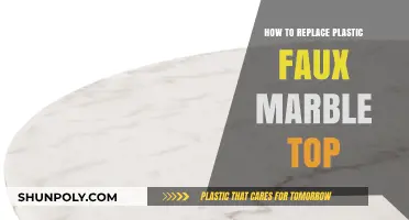 Replacing Plastic Faux Marble: A Simple Guide