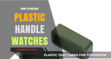 Changing Watch Straps: Plastic Handles