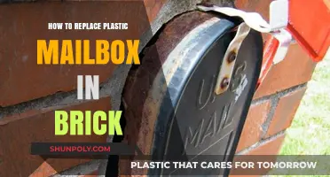 Replacing Plastic Mailbox: Brick-by-Brick Guide