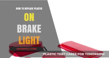 Repair Brake Lights: Replace Plastic Lens Easily